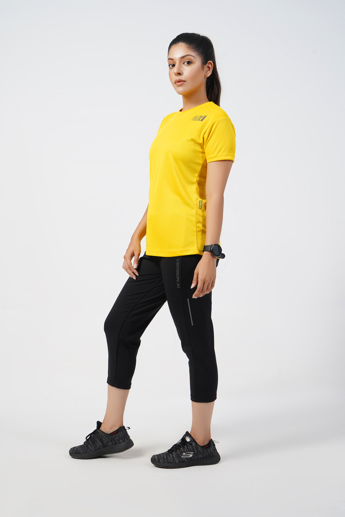 Vital Micro Mesh Yellow T-Shirt